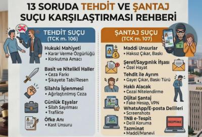 TEHD�T VE �ANTAJ SU�U KAR�ILA�TIRILMASI